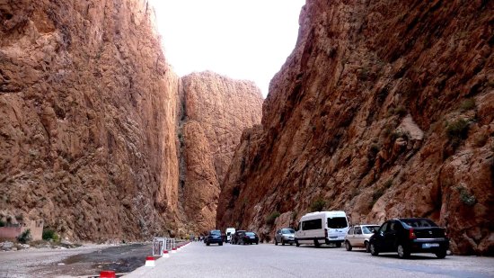 Gargantas del Todra cerca de Tinghir camino del desierto de Merzouga desde Marrakech